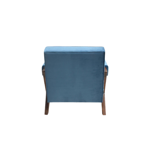 Pierre Jeanneret, X Leg Lounge Armchair 
