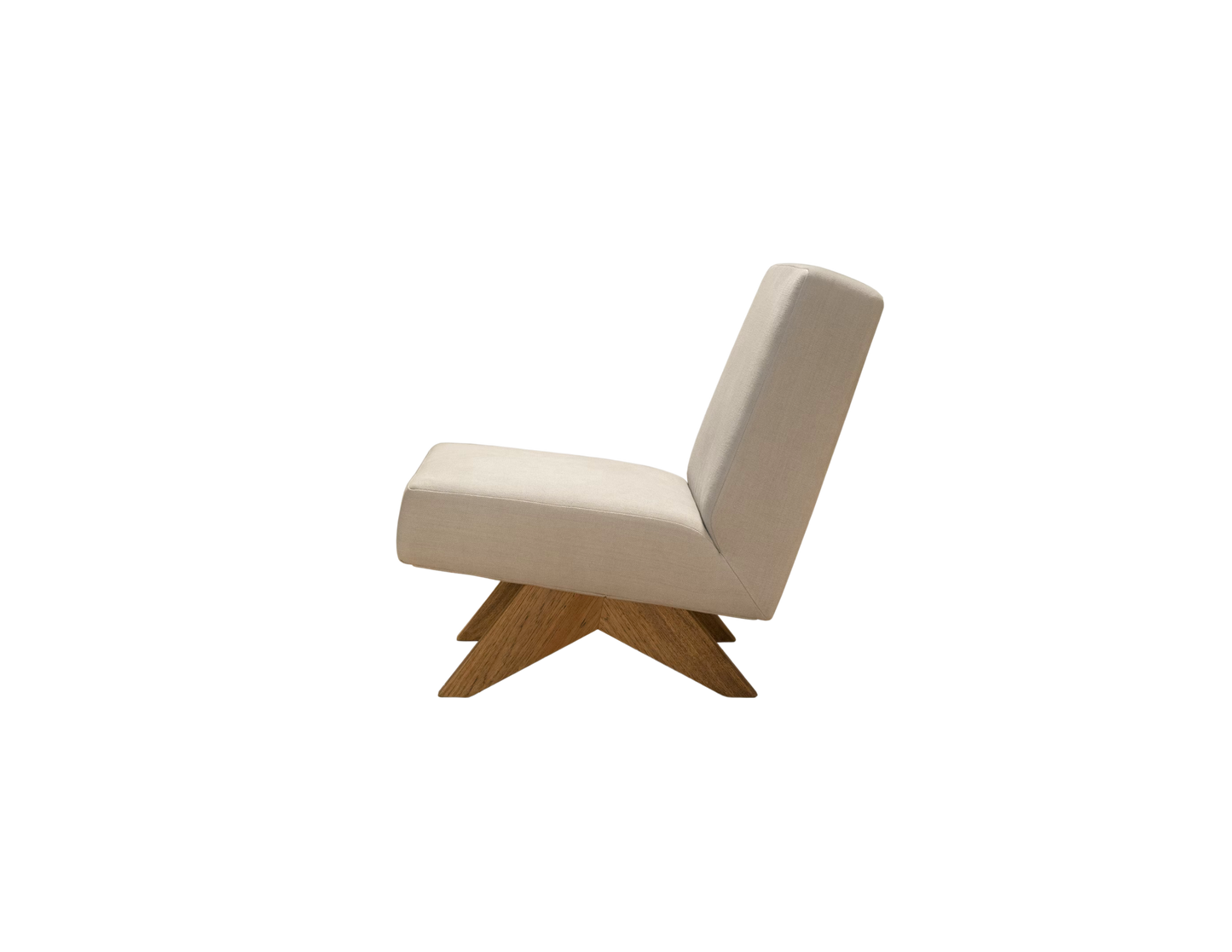Pierre Jeanneret, Upholstered Armless Chair